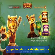 jogo de mistura de elementos